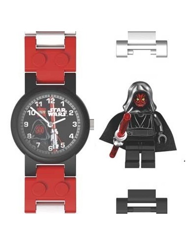 Montre Lego enfant Star wars Dark Maul avec figurine